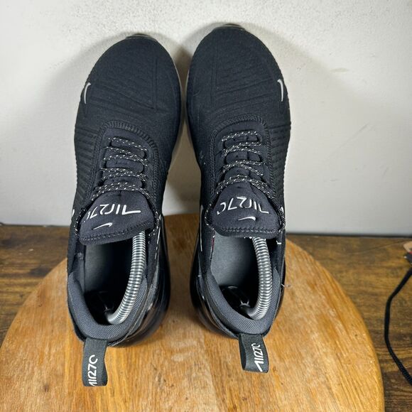 Nike Air Max 270 SE Black Summit Women's Size 10 Shoe Sneakers AR0499-001 - Picture 6 of 8